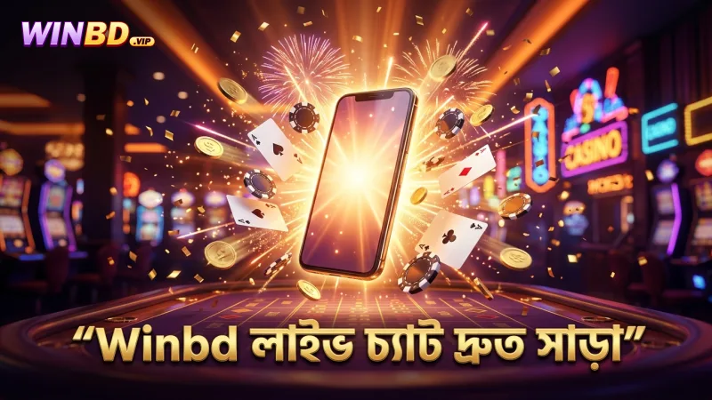 Winbd লাইভ চ্যাটে দ্রুত সাড়া পাওয়ার জন্য প্রস্তুত থাকুন