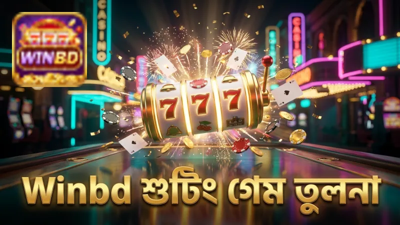 বিভিন্ন শুটিং গেমের পেআউট ও বোনাস কাঠামোর তুলনা।