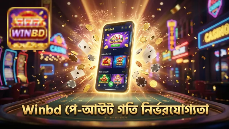 Winbd প্ল্যাটফর্মে ফরচুন জেমসের পে-আউট গতি ও নির্ভরযোগ্যতা।