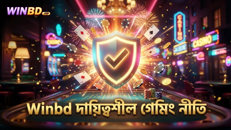 Winbd প্ল্যাটফর্মে দায়িত্বশীল গেমিং সর্বোচ্চ গুরুত্ব পায়।