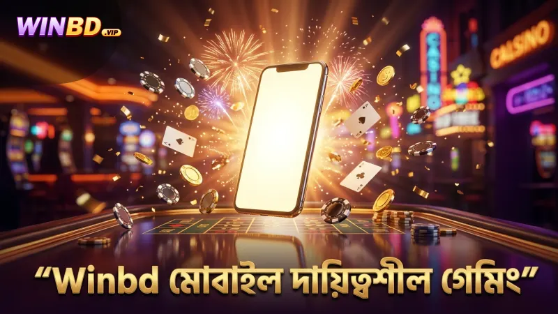 Winbd মোবাইল অ্যাপে দায়িত্বশীল গেমিং ফিচার সক্রিয় রাখা হয়।