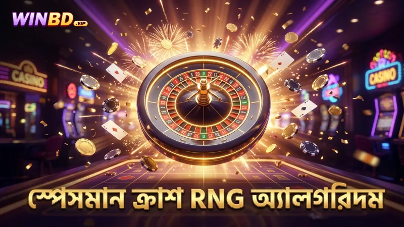 RNG ভিত্তিক স্পেসমান ক্র্যাশ গেমের সঠিক অ্যালগরিদম