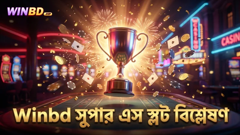সুপার এস স্লটের আরটিপি ও ফ্রি স্পিন ফ্রিকোয়েন্সি বিশ্লেষণ Winbd দ্বারা।
