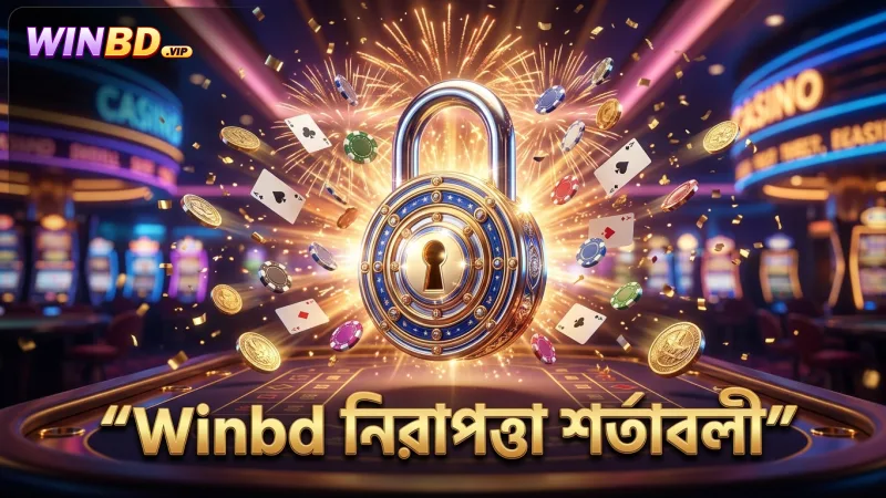 Winbd শর্তাবলী প্লেয়ারদের নিরাপত্তা ও সুরক্ষা নিশ্চিত করে।