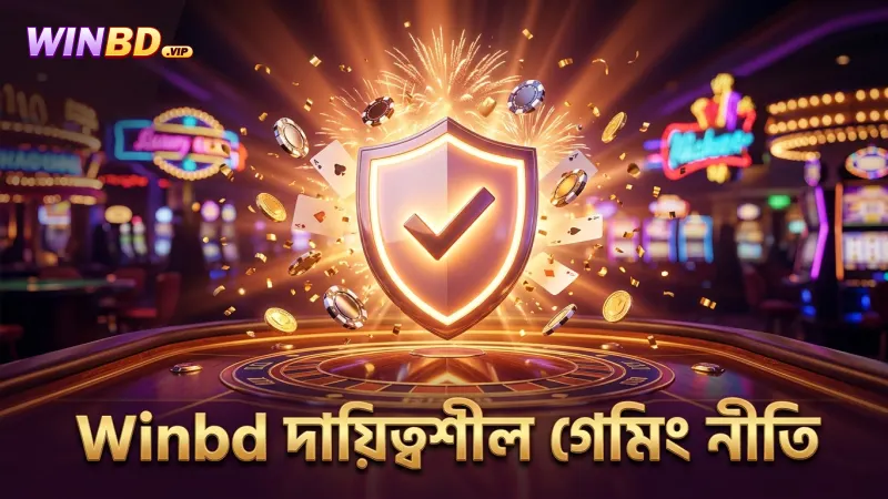 Winbd মোবাইল অ্যাপে দায়িত্বশীল গেমিং নীতি বজায় রাখা হয়