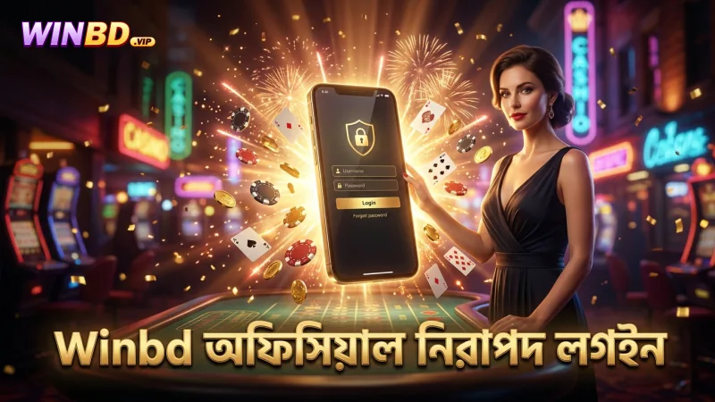 Winbd অফিসিয়াল লিঙ্ক থেকে নিরাপদ লগইন নিশ্চিত করা হয়।